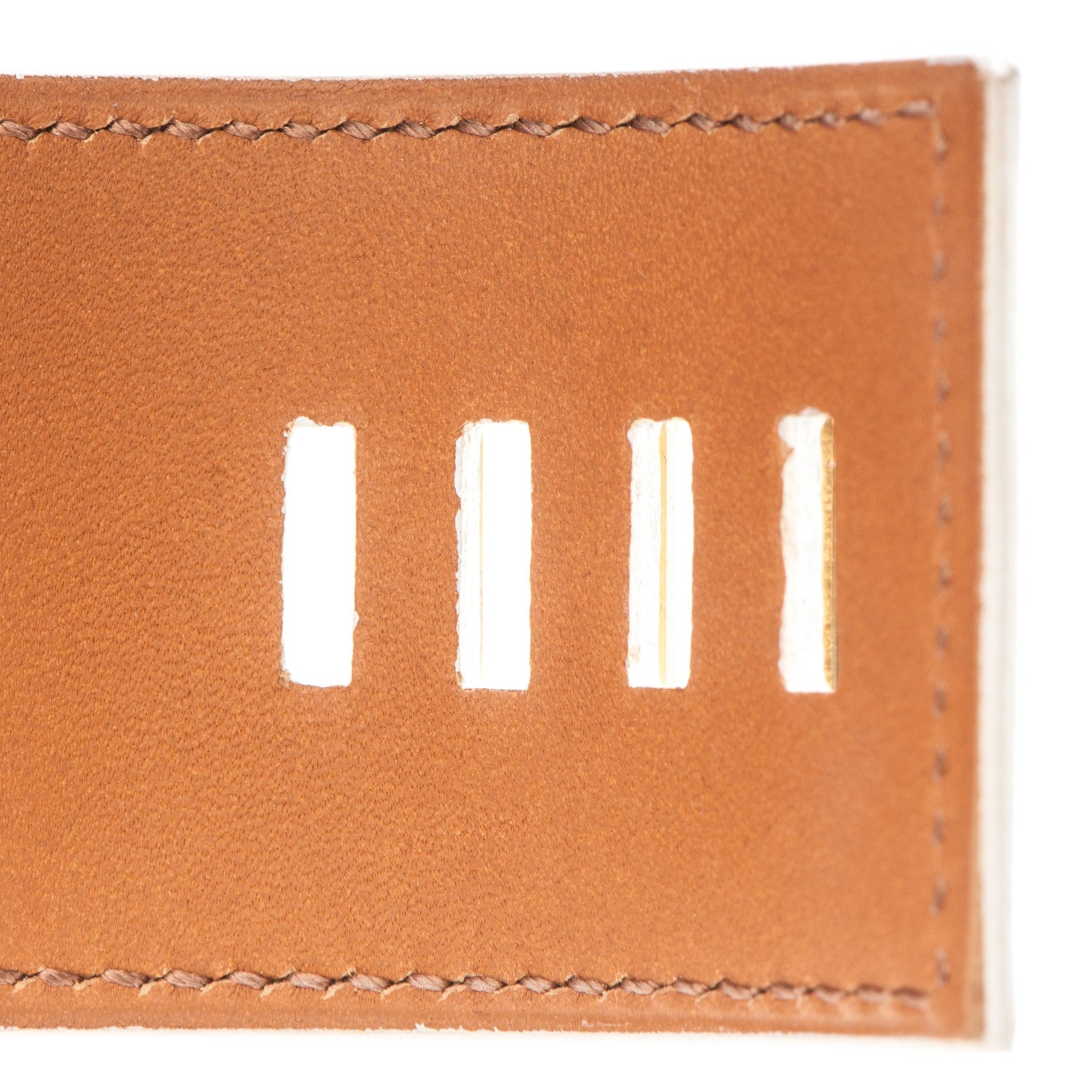 Hermes Epsom Collier de Chien CDC Bracelet S White 6 of 6