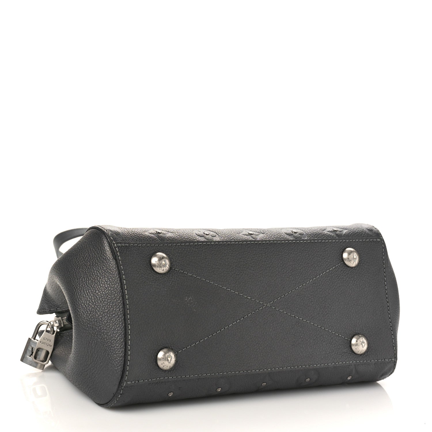 Louis Vuitton Empreinte Studded Montaigne BB Platine 4 of 9