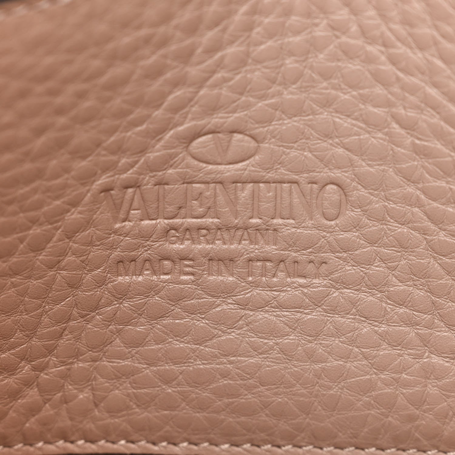 Valentino Garavani Pebbled Calfskin Medium Rockstud Flip Lock Crossbody Bag Poudre 6 of 9
