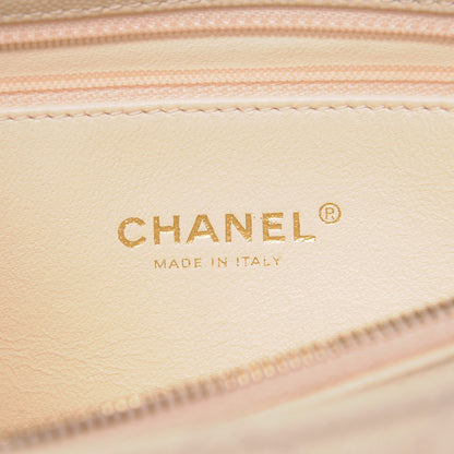 Chanel Caviar Lizard Quilted Medium Coco Handle Flap Ivory 7 of 10
