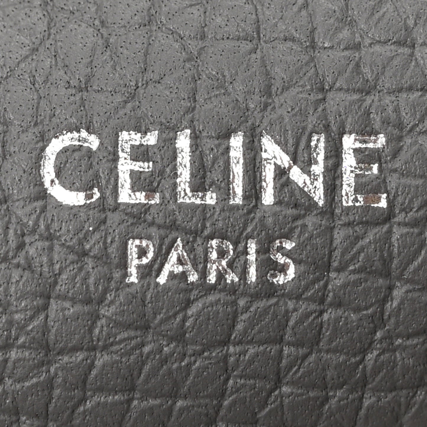 Supple Calfskin Long Strap Small Big Bag Grey