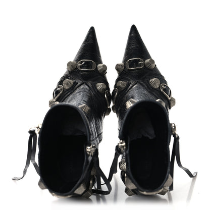 Balenciaga Agneau Arena Cagole 70mm Ankle Boots 35 Black 2 of 10