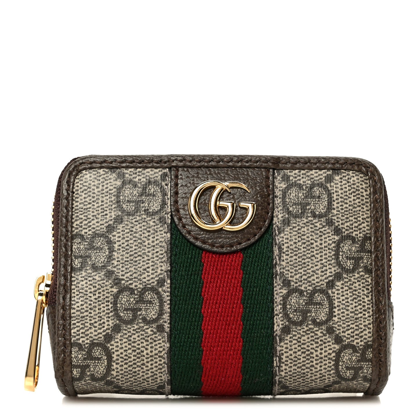 GG Supreme Monogram Web Ophidia Playing Card Case Beige New Acero