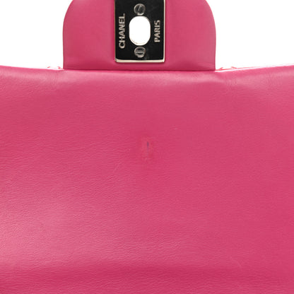Chanel Patent Quilted Mini Square Flap Pink 11 of 12