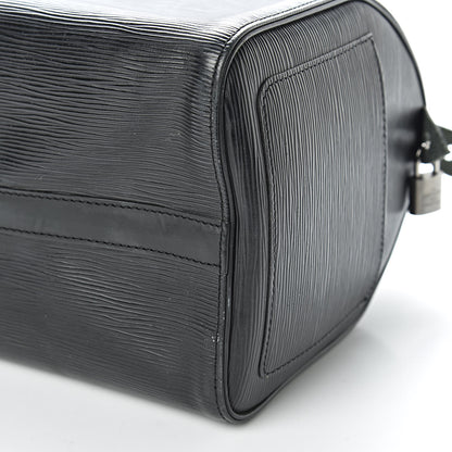 Louis Vuitton Epi Speedy 30 Black 11 of 15