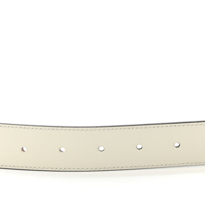 Gucci Moon Calfskin Zumi 30mm Belt 85 34 Off White 4 of 5