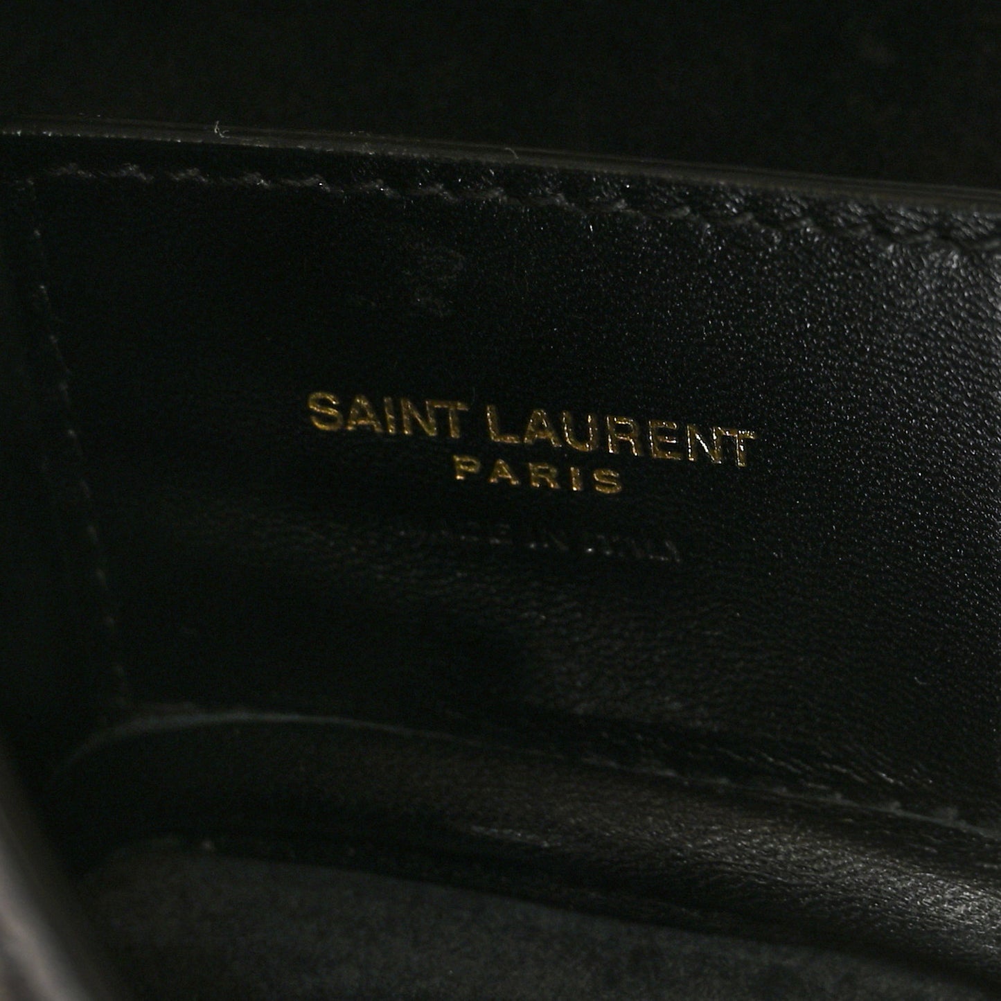 Smooth Calfskin Paris VII Large Flat Hobo Black