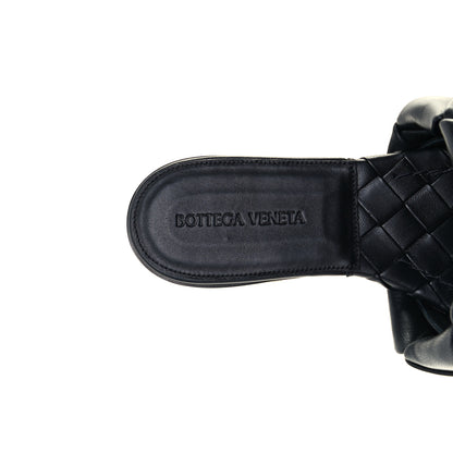 Bottega Veneta Nappa Maxi Intrecciato Lido Flat Sandals 38 Black 8 of 8