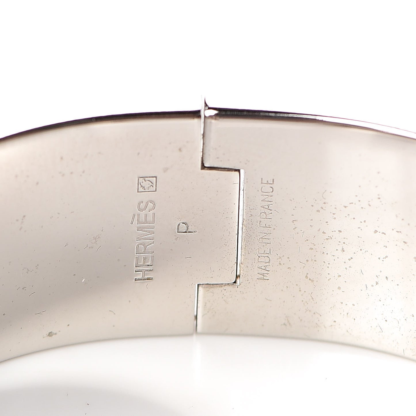 Enamel Wide Clic Clac H Bracelet PM Black