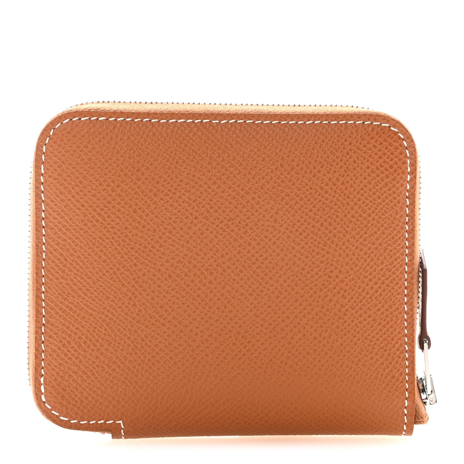 Hermes Epsom Silk'In Compact Wallet Gold Cassis Vert Fizz 1 of 7