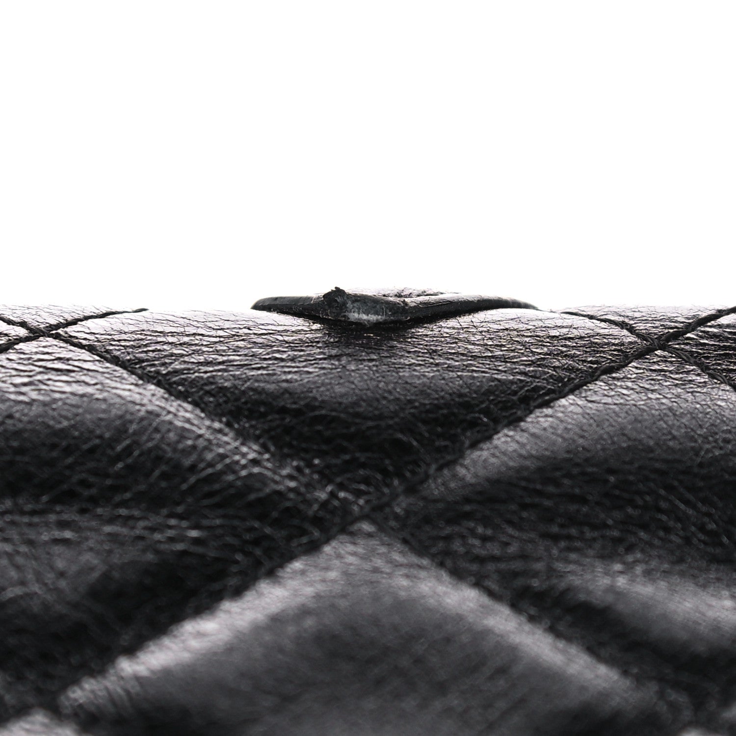 Chanel Aged Calfskin Quilted Cambon Yen Wallet Black 17 of 17