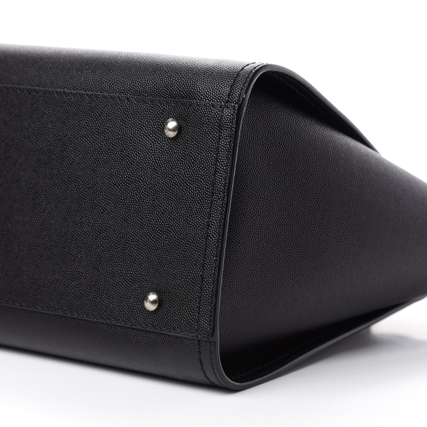 Caviar Small Studded Deauville Tote Black
