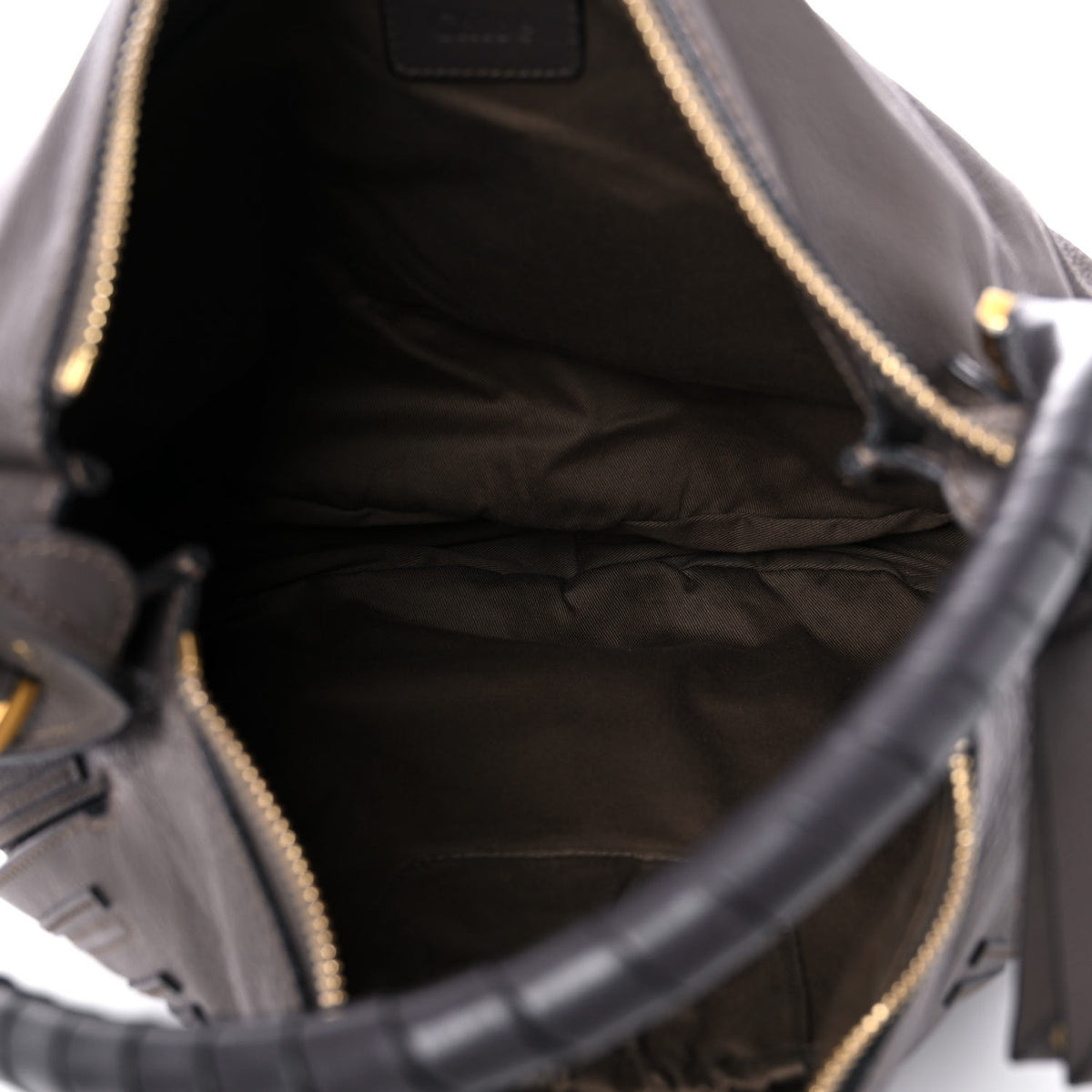 Calfskin Large Marcie Hobo Ash