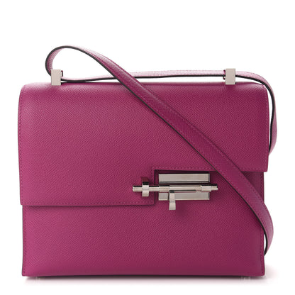 Hermes Epsom Verrou 21 Rose Pourpre 1 of 11