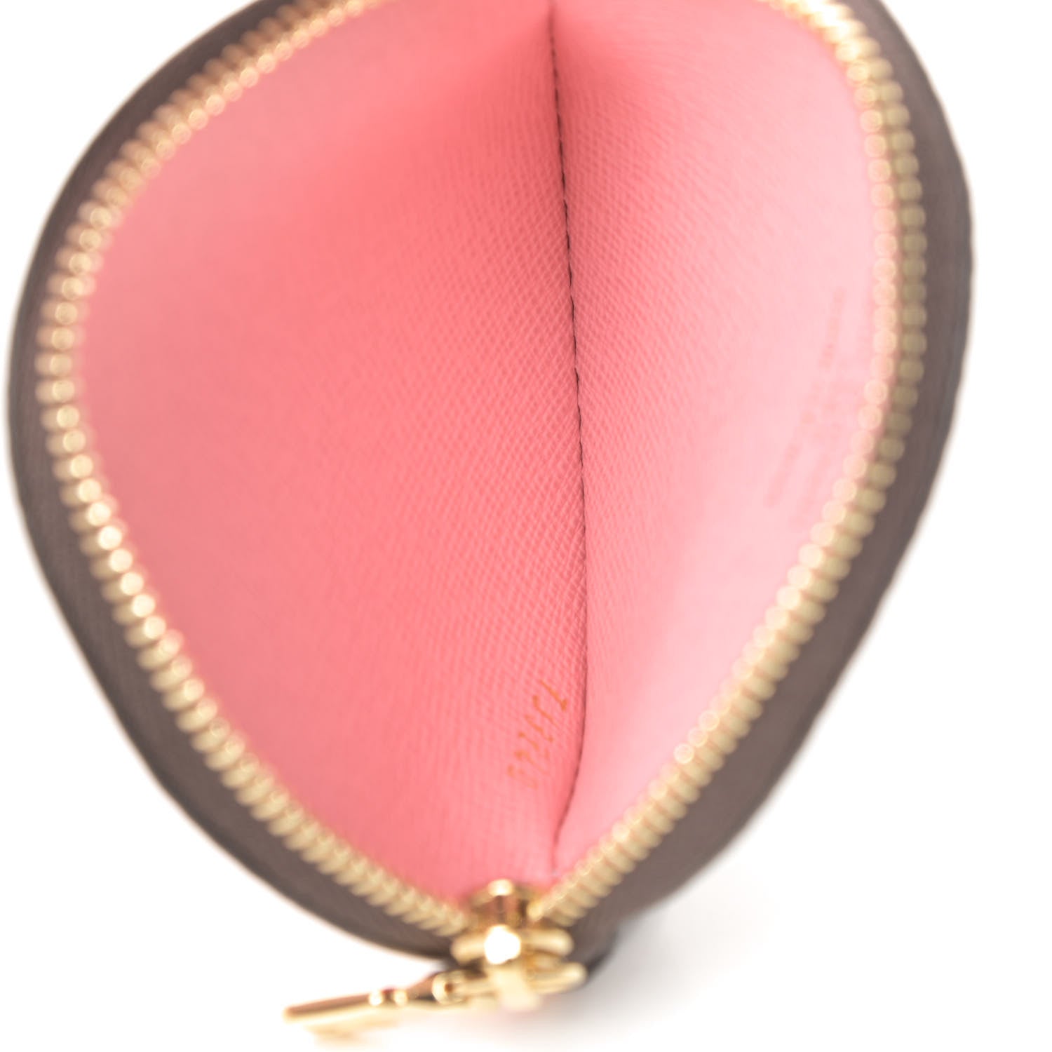 Louis Vuitton Monogram 2020 Christmas Animation Swing Ride Round Coin Purse Pink Poppy 5 of 8