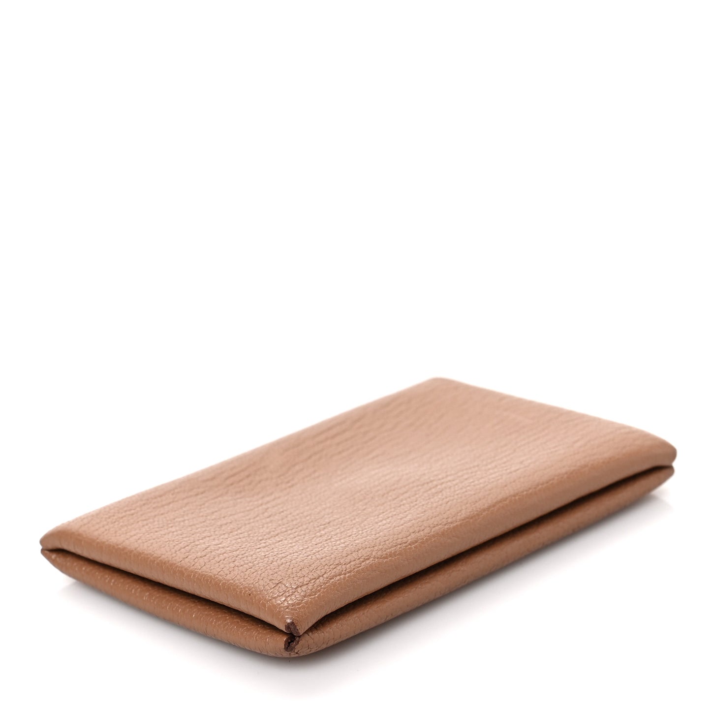 Chevre Mysore Calvi Card Case Quebracho