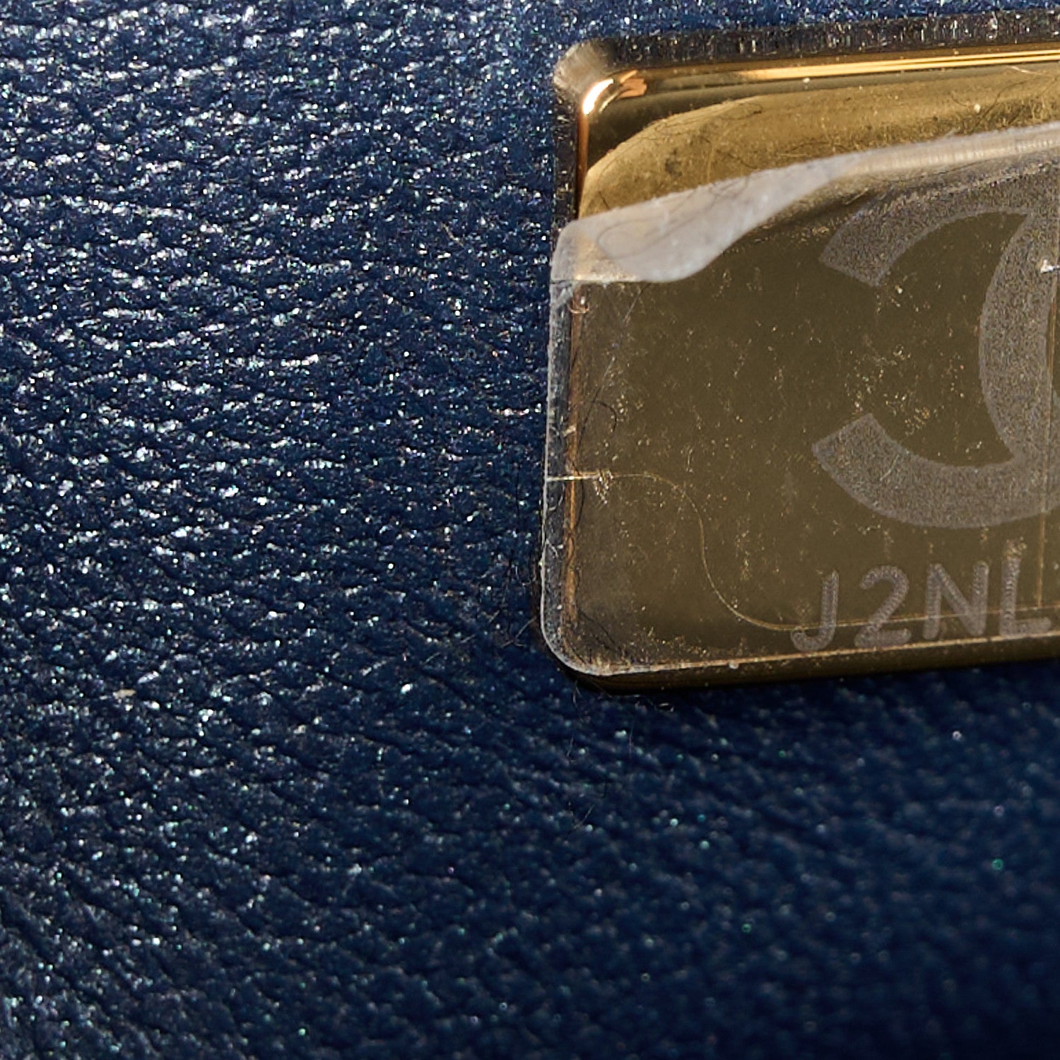 Chanel Washed Denim Quilted Mini Rectangular Flap Blue 8 of 12