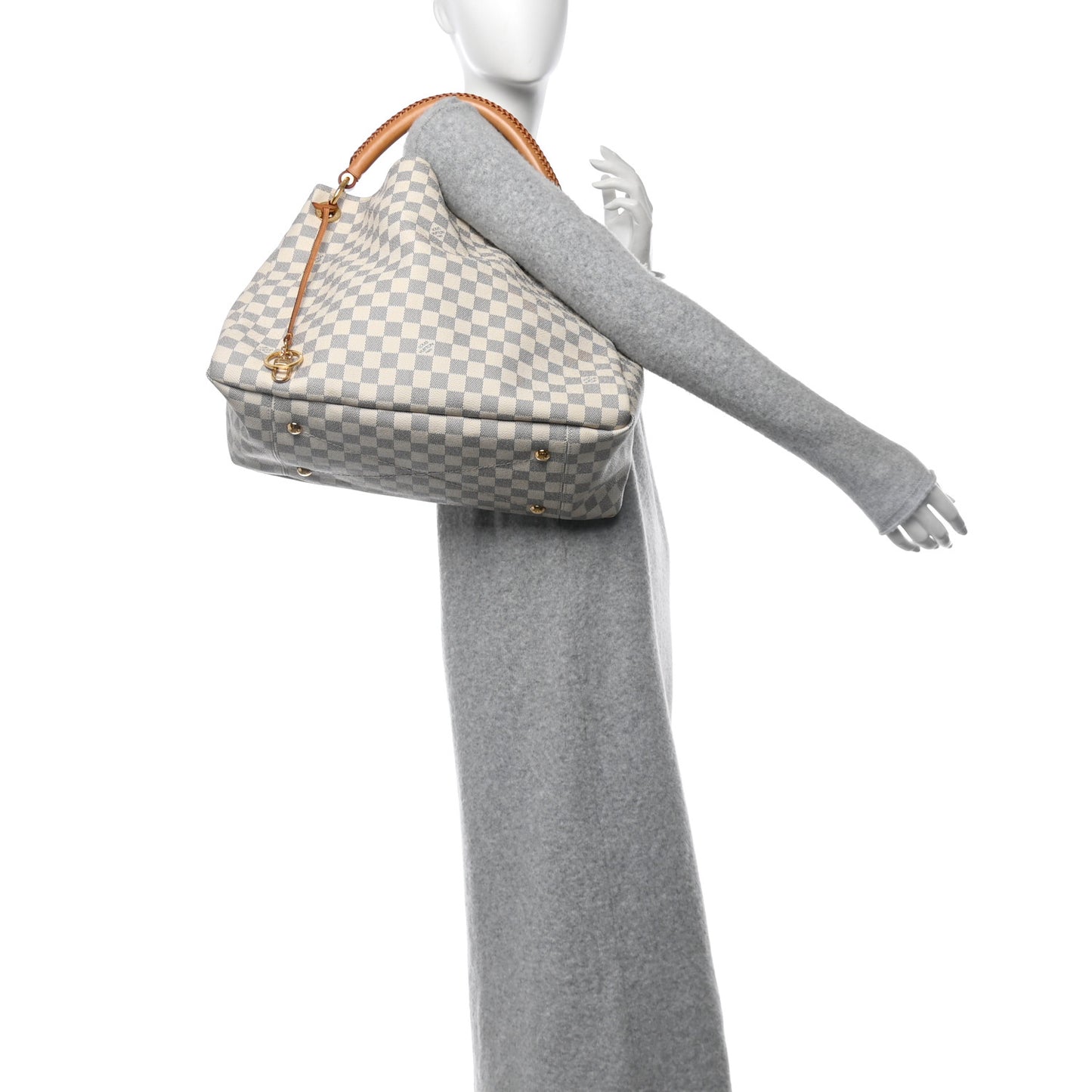 Damier Azur Artsy MM
