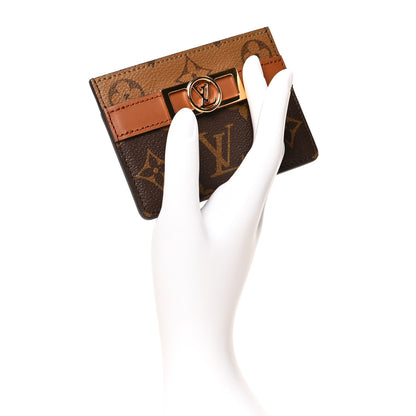 Louis Vuitton Reverse Monogram Dauphine Card Holder 2 of 7