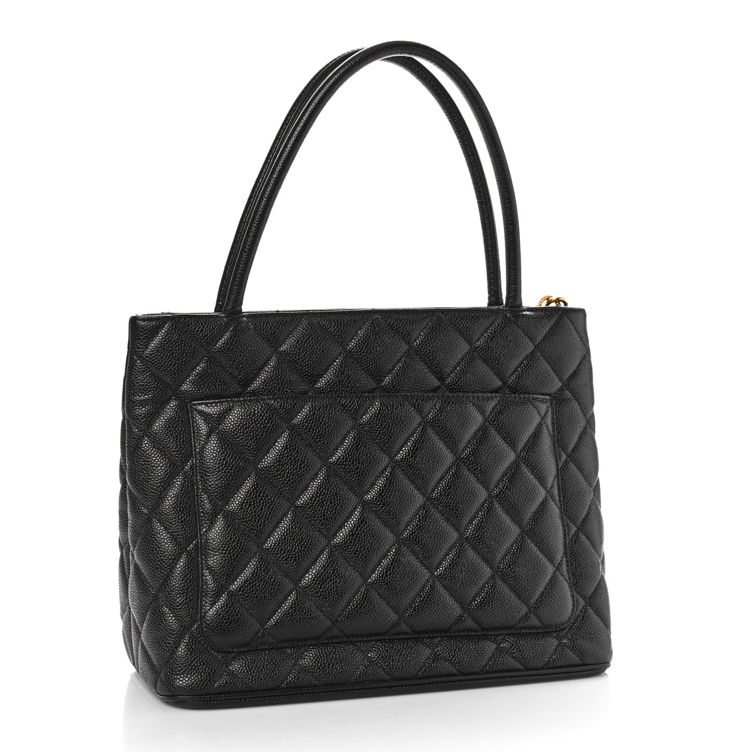 Chanel Caviar Quilted Medallion Tote Black 2 of 8