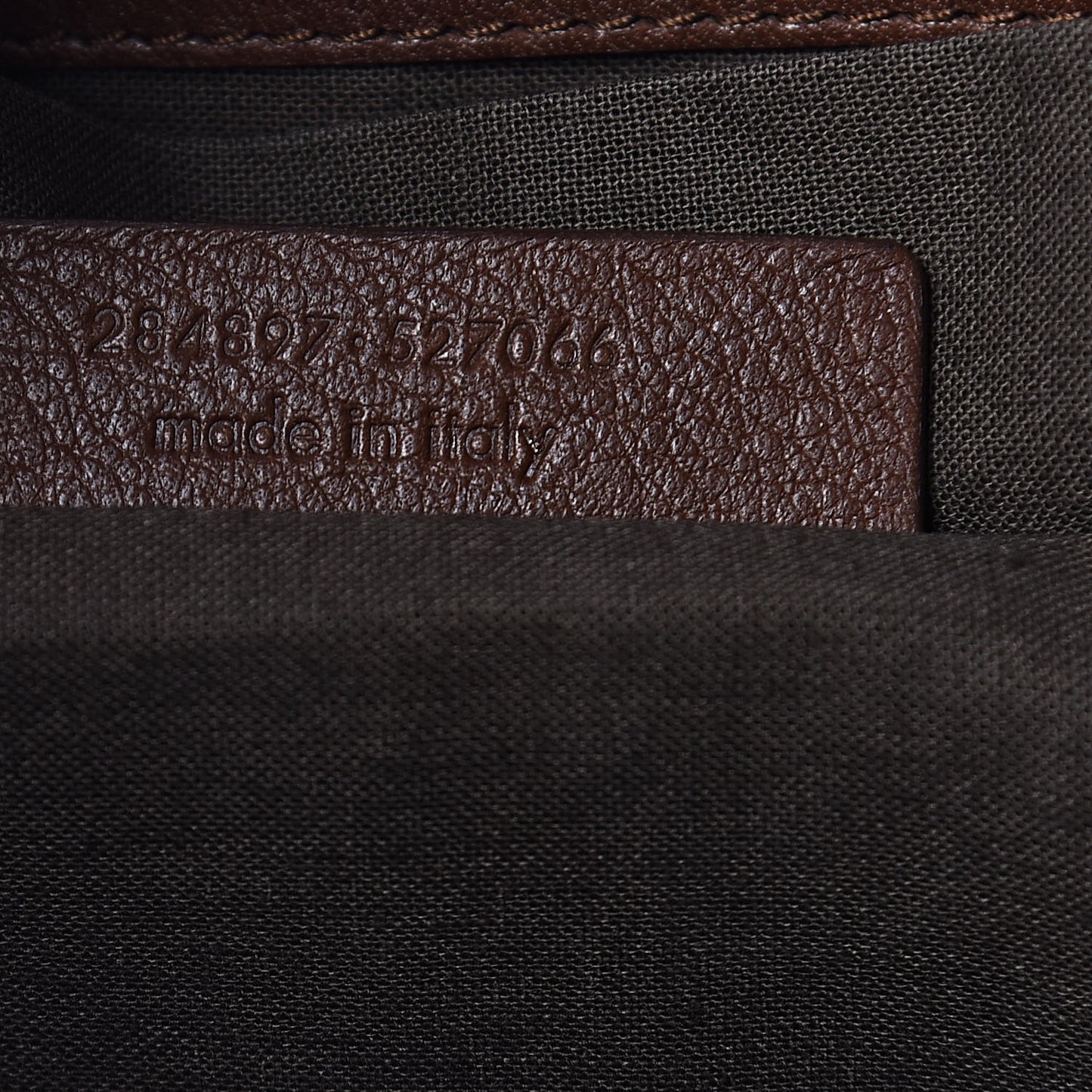 Calfskin Belle de Jour Cabas Tote Brown