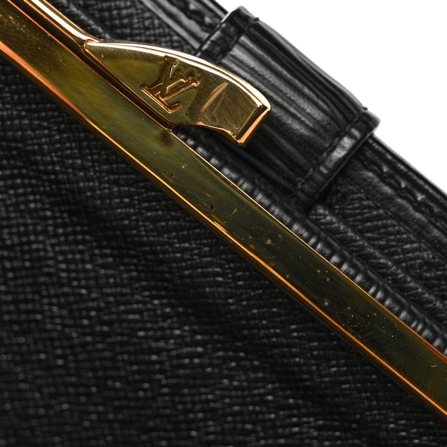 Louis Vuitton Epi French Purse Wallet Black 17 of 17