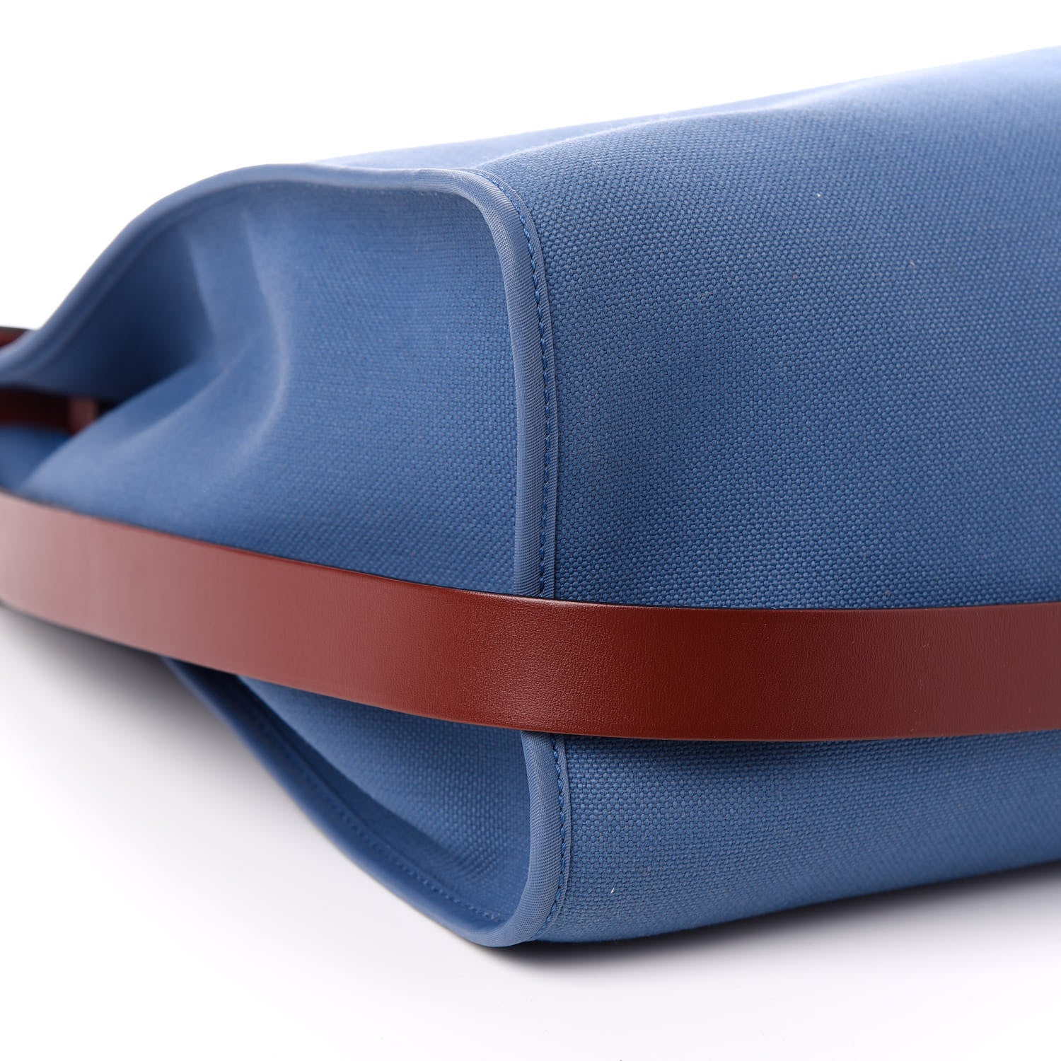 Hermes Toile Vache Hunter Herbag Zip 39 MM Bleu Orage Rouge H 11 of 16