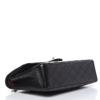 Chanel Lambskin Quilted Medium Double Flap Black 4 of 12