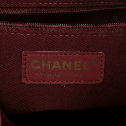 Chanel Caviar Quilted Business Affinity Backpack Burgundy 6 of 11