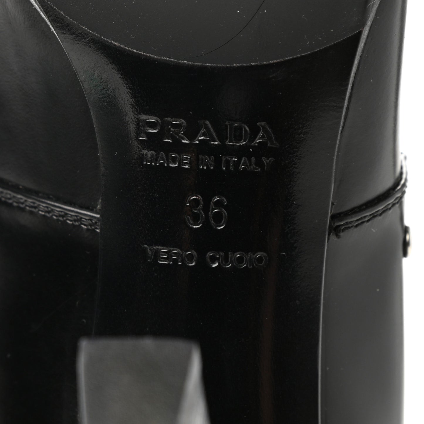 Spazzolato Ankle Boots 36 Black