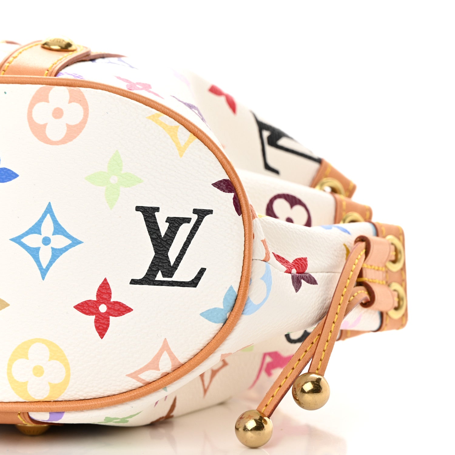 Louis Vuitton Monogram Multicolor Theda GM White 9 of 13
