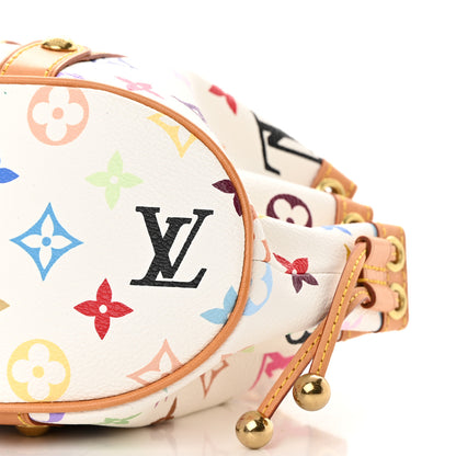 Louis Vuitton Monogram Multicolor Theda GM White 9 of 13