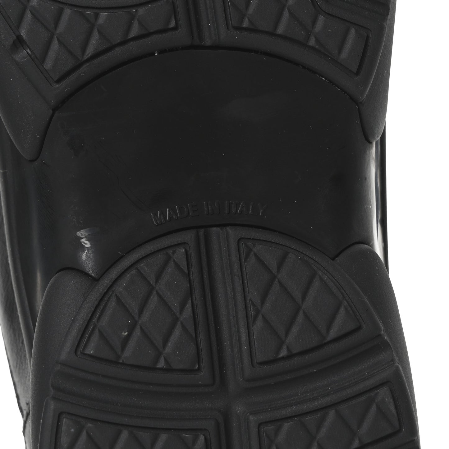 Lambskin Fabric CC Uniform Sneakers 38.5 Black
