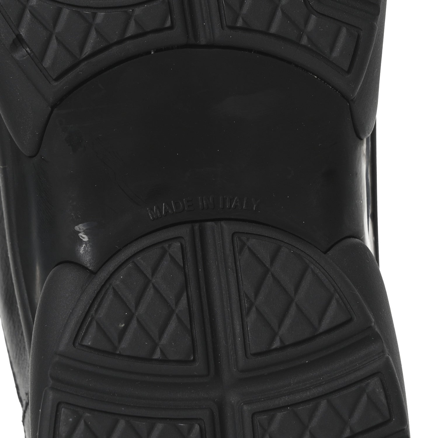 Chanel Lambskin Fabric CC Uniform Sneakers 38.5 Black 7 of 10
