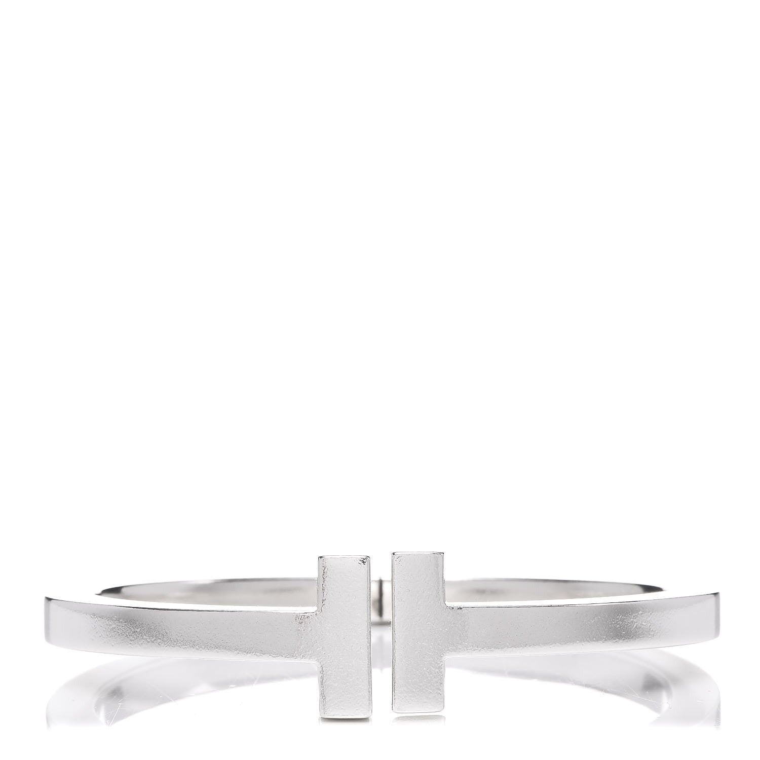 Tiffany Sterling Silver T Square Bracelet 1 of 5