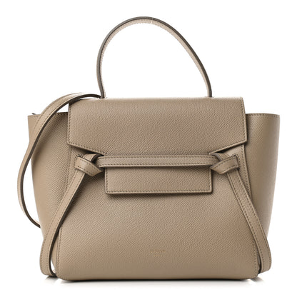 Celine Grained Calfskin Nano Belt Bag Light Taupe 1 of 10