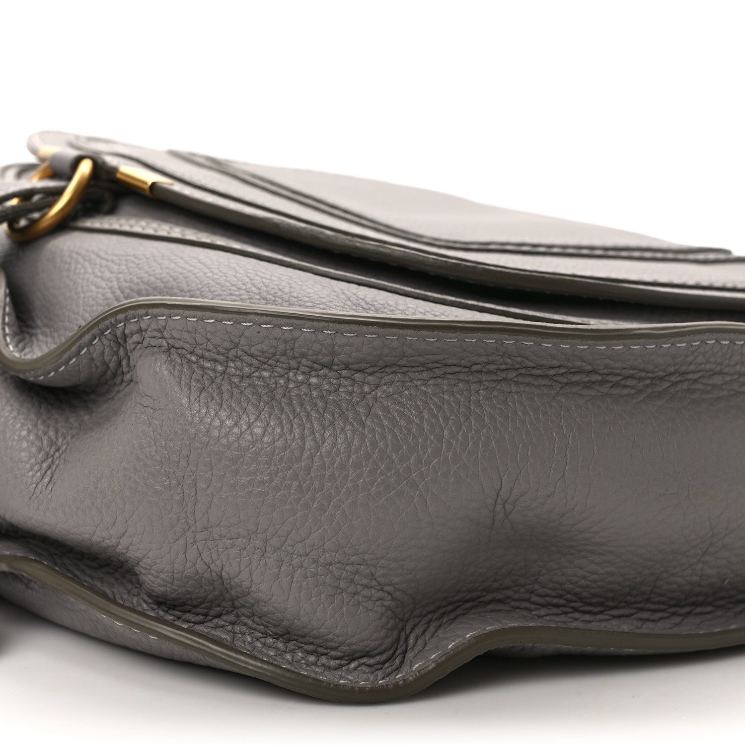 Chloe Calfskin Medium Marcie Satchel Cashmere Grey 10 of 14