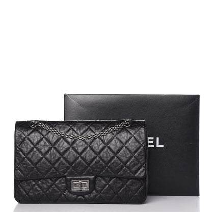 Chanel Aged Calfskin Quilted 2.55 Reissue 227 Flap Black 9 of 9