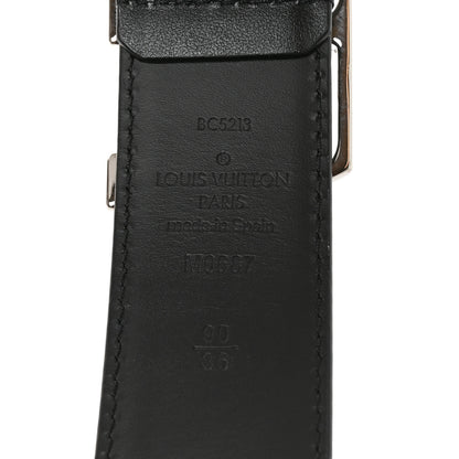 Louis Vuitton Calfskin 35mm LV Skyline Belt 90 36 Black 4 of 4