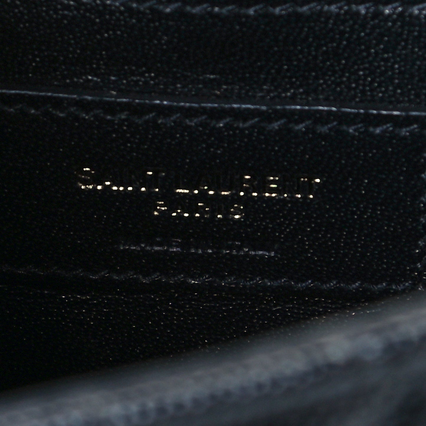 Grain De Poudre Textured Mixed Matelasse Triquilt Small Monogram Satchel Black