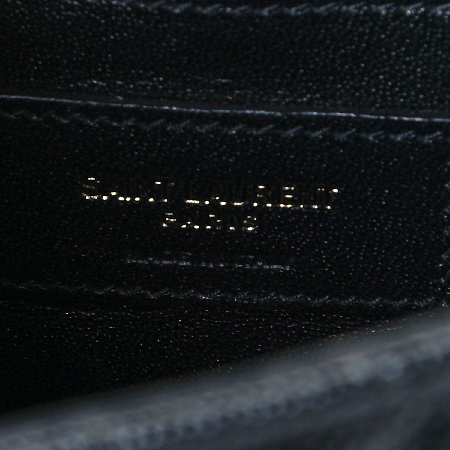 Saint Laurent Grain De Poudre Textured Mixed Matelasse Triquilt Small Monogram Satchel Black 6 of 10