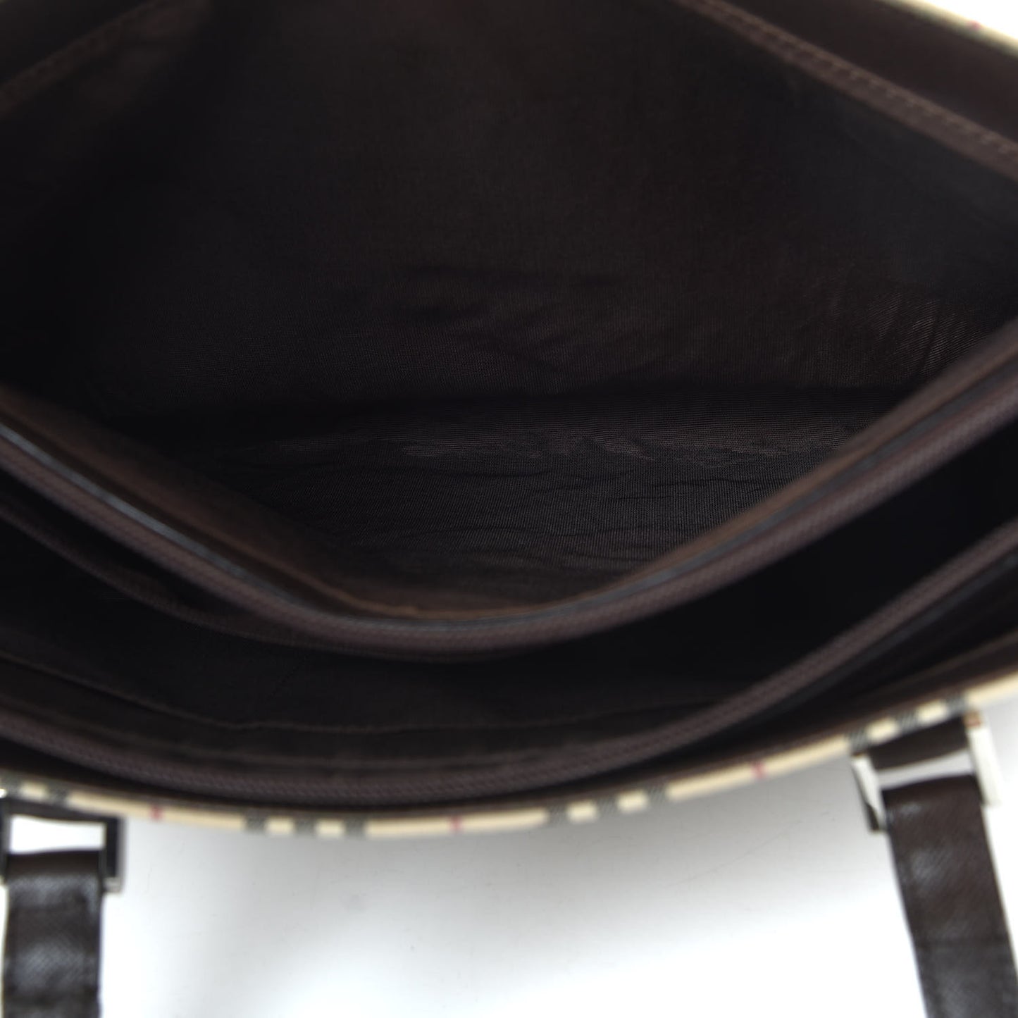 Vintage Check Tote Black