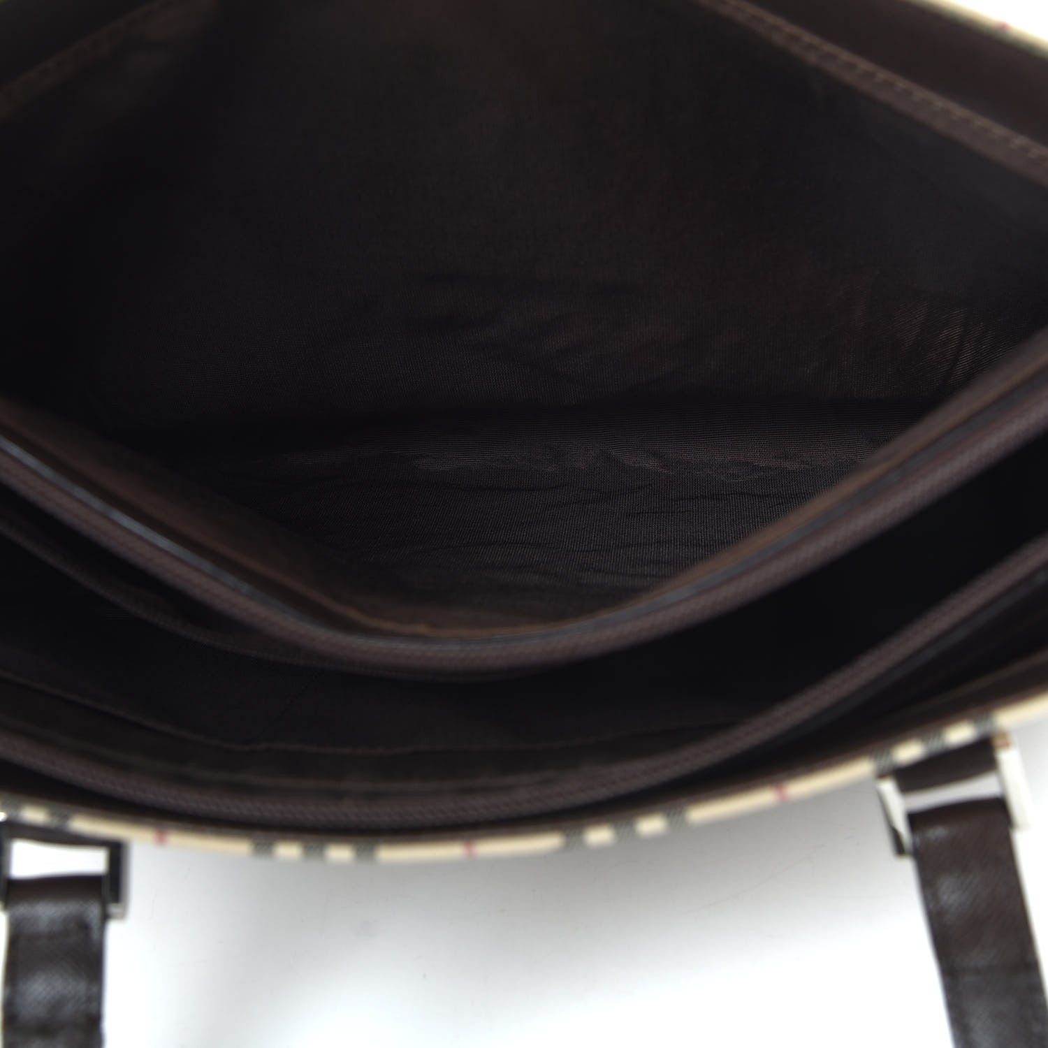 Burberry Vintage Check Tote Black 5 of 23