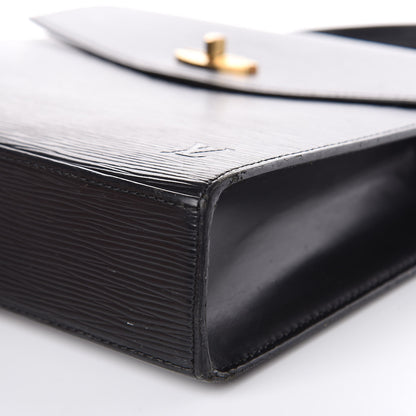 Louis Vuitton Epi Malesherbes Black 8 of 13