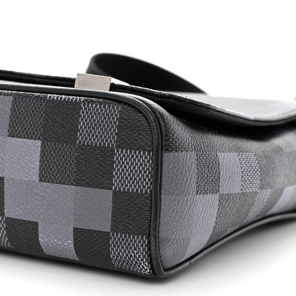 Louis Vuitton Damier Graphite Pixel District PM Gris 10 of 10