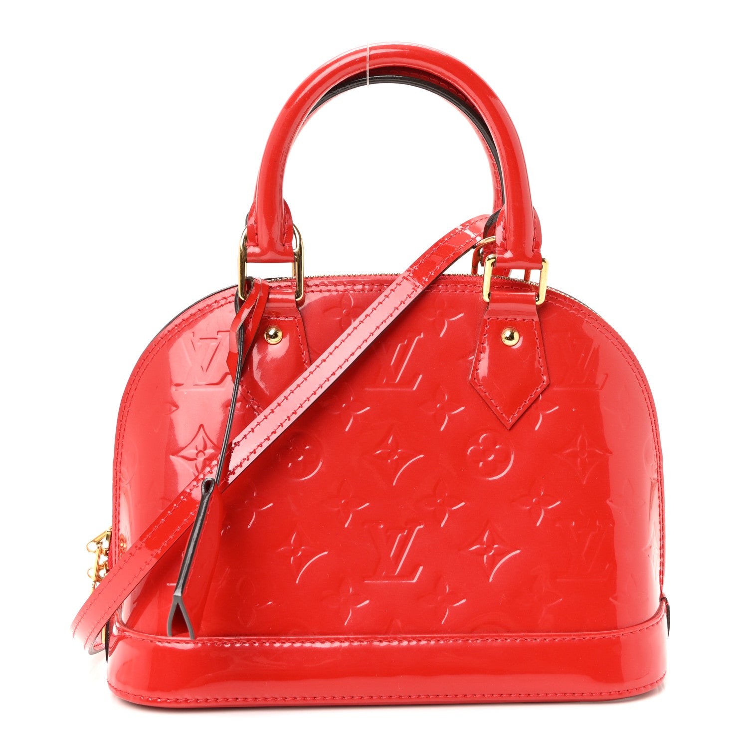 Louis Vuitton Vernis Alma BB Cherry 1 of 9