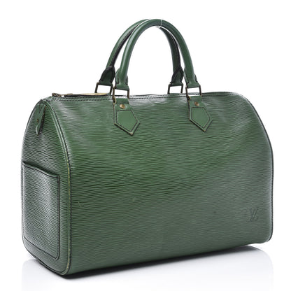 Louis Vuitton Epi Speedy 30 Borneo 2 of 11