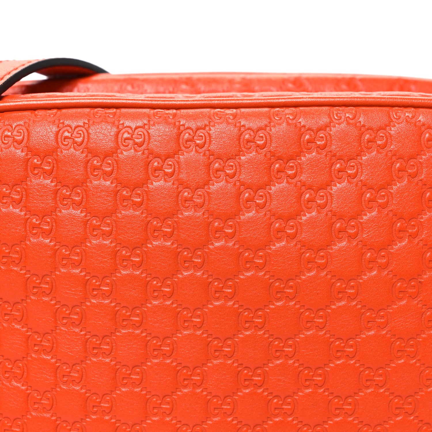 Gucci Soft Microguccissima Mini Bree Messenger Bag Sun Orange 8 of 11
