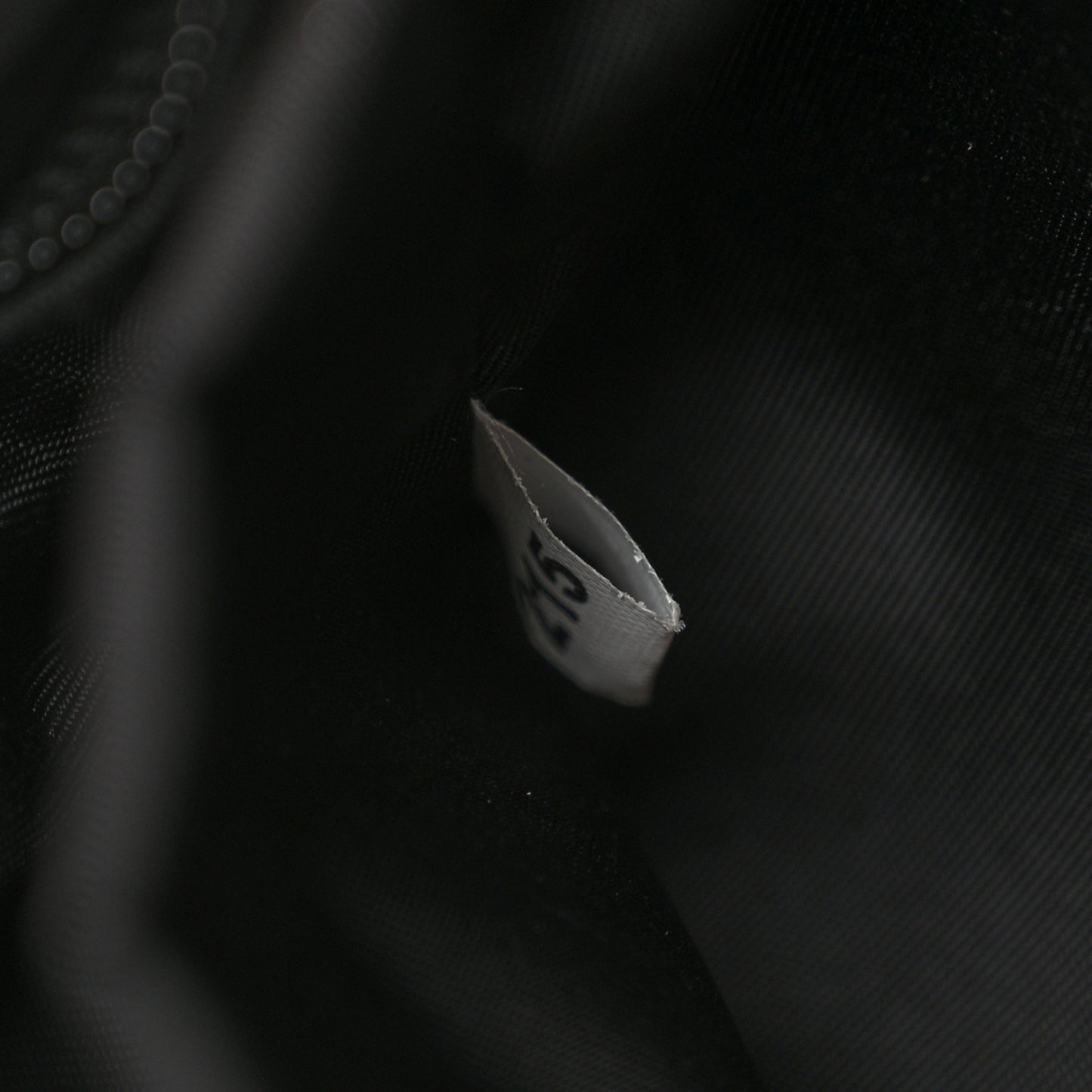 Tessuto Nylon Soft Padded Belt Bag Black