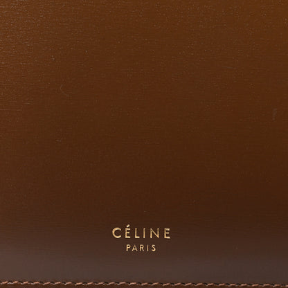 Celine Patina Box Calfskin Medium Clasp Bag Camel 6 of 12